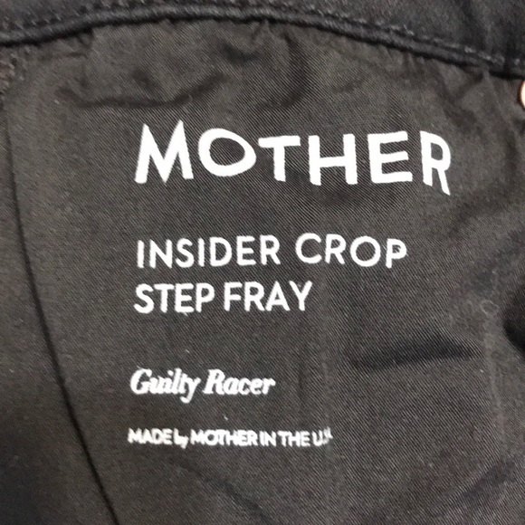 BNWOT Mother high rise insider crop jeans - Picture 6 of 8